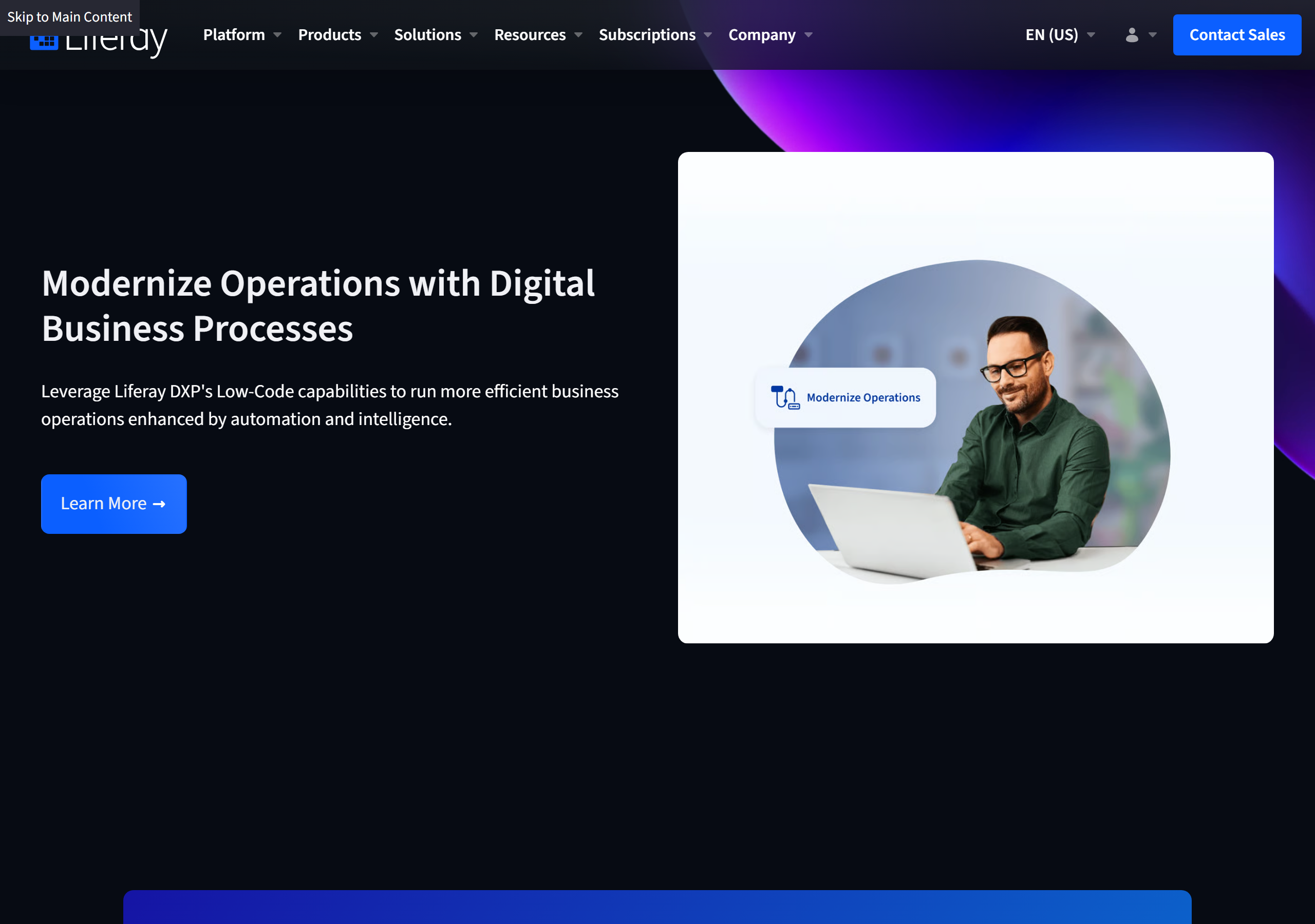 Liferay low-code — Modernize Operations with Digital Business Processes